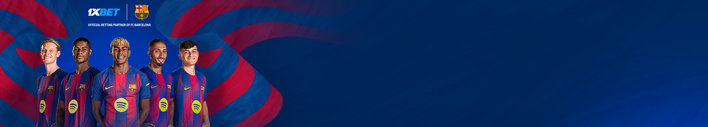 1XBET - شريك عالمي لنادي برشلونة لكرة القدم